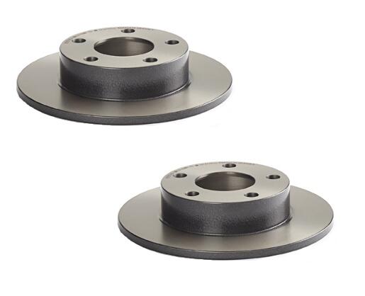 Brembo Brakes Kit - Pads and Rotors Rear (245mm) (Low-Met)